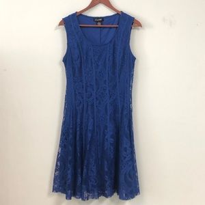 NWOT Royal Blue Knee-length Dress